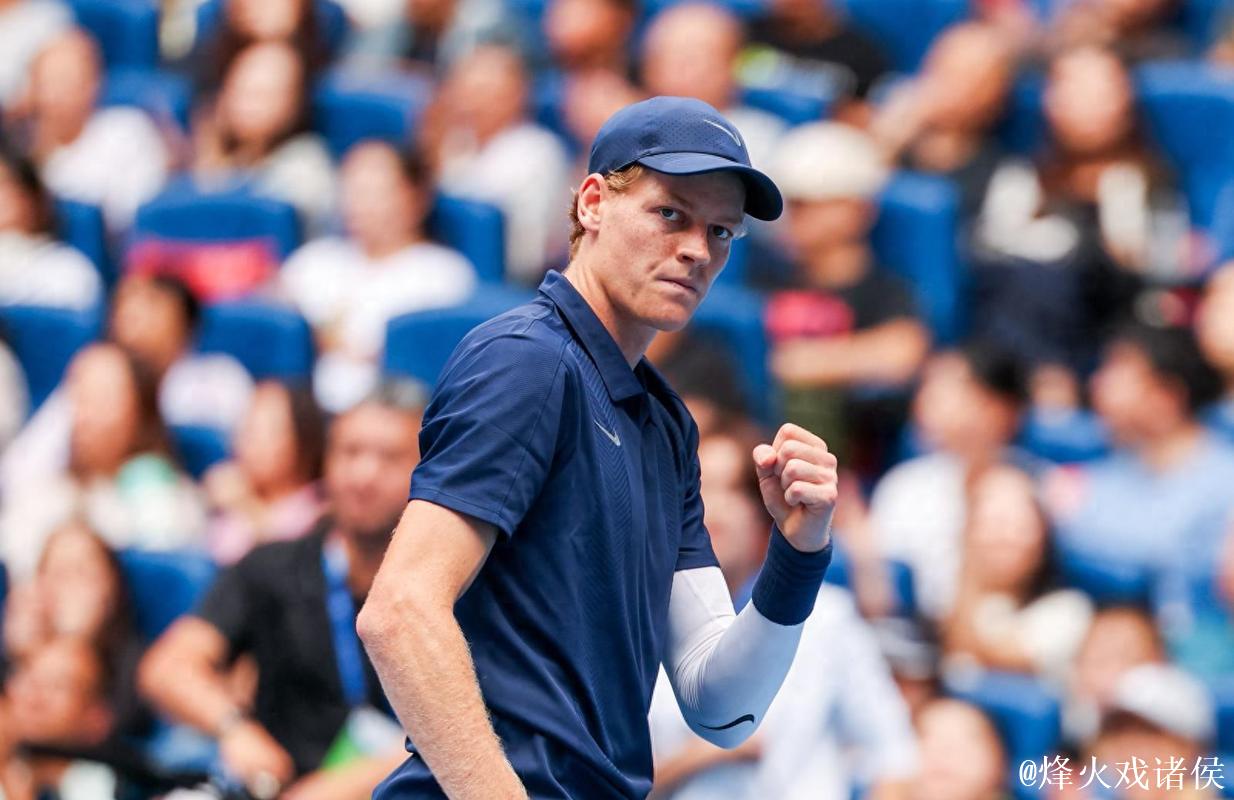 辛纳直落两盘击败19岁新星勒纳·钱,夺得中网男单冠军 辛纳直落两盘击败19岁新星勒纳·钱,夺得中网男单冠军